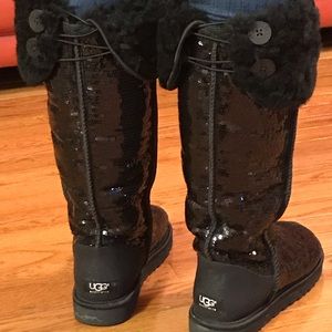 tall sequin uggs